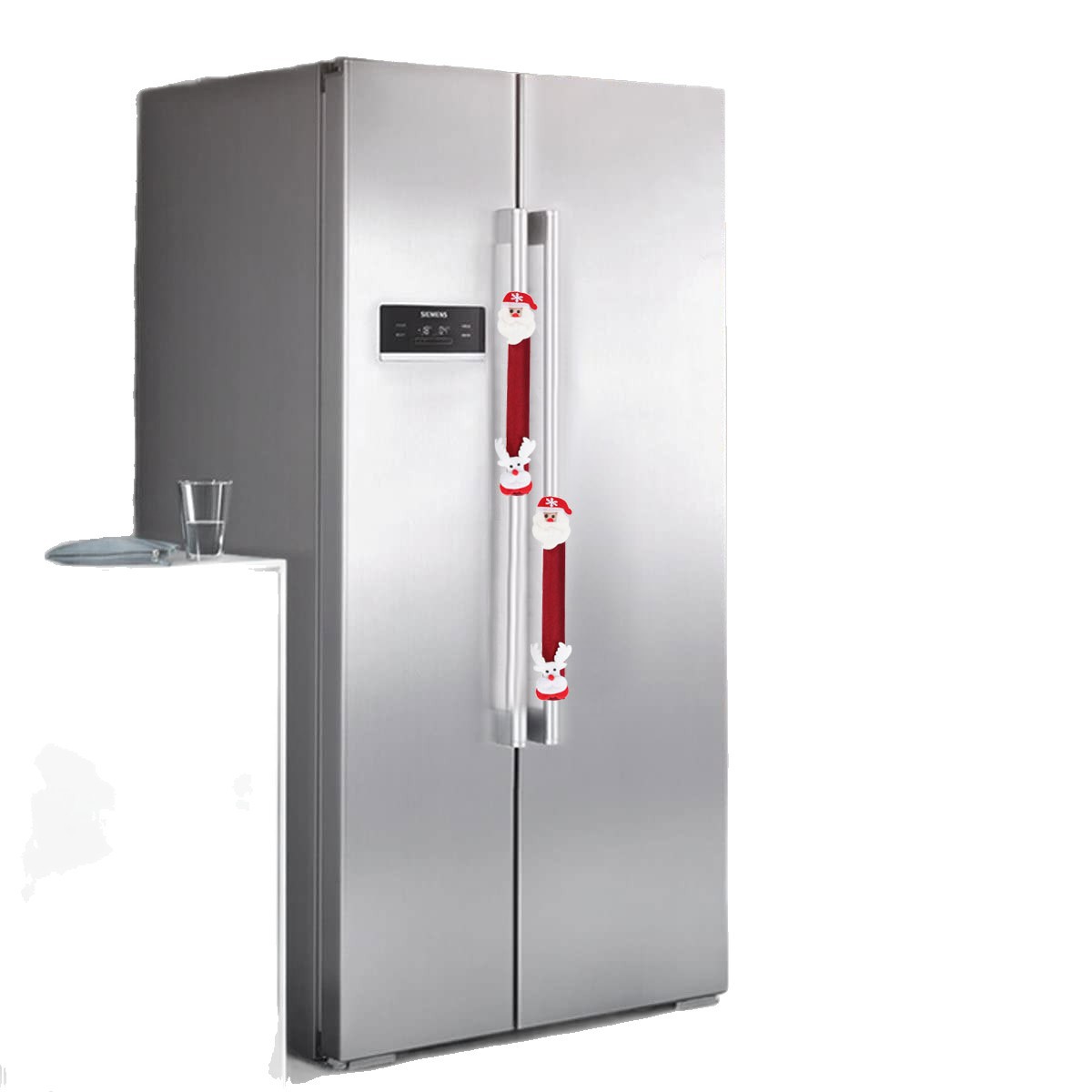 Kitchen Appliances For.Xmas - Housses de poignées d'appareils électroménagers en