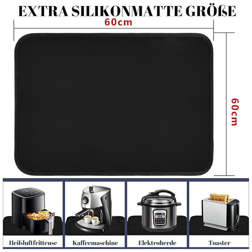 Kitchen Appliances In - Tapis noir pour appareils de cuisine,