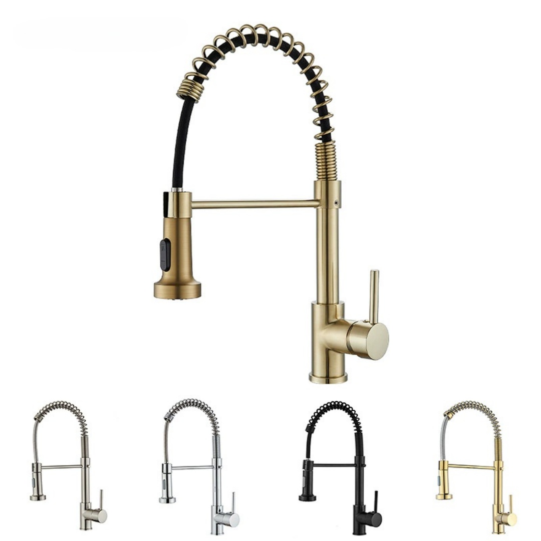 Kitchen Appliances For Restaurant - Robinet de cuisine en laiton doré