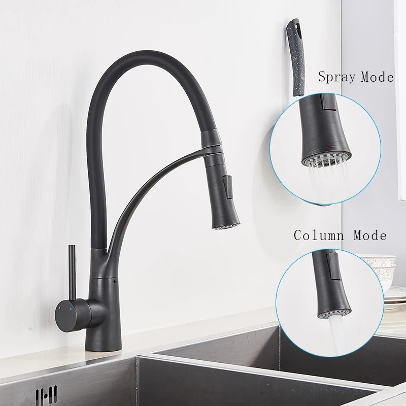 Robinet de cuisine noir extrac - Kitchen Appliances For Restaurant avis et prix