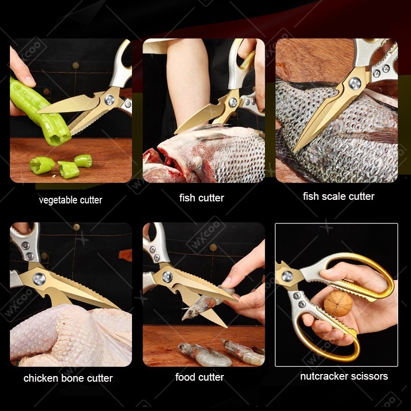 Ciseaux de cuisine en acier in - Kitchen Appliances For Cooking avis et prix