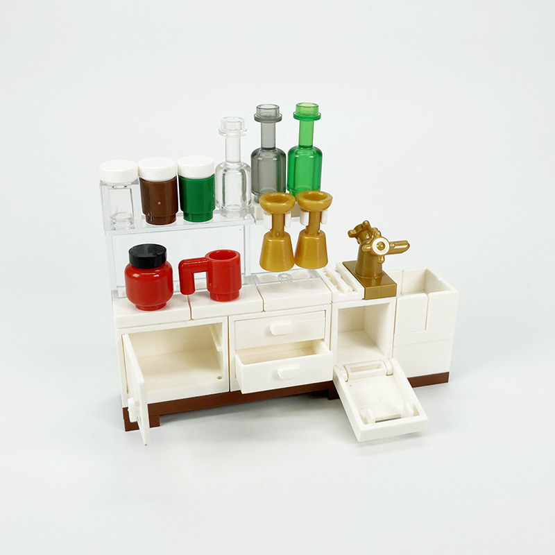 MOC décennie k Jouets créatifs - Kitchen Appliances Cabinet avis et prix