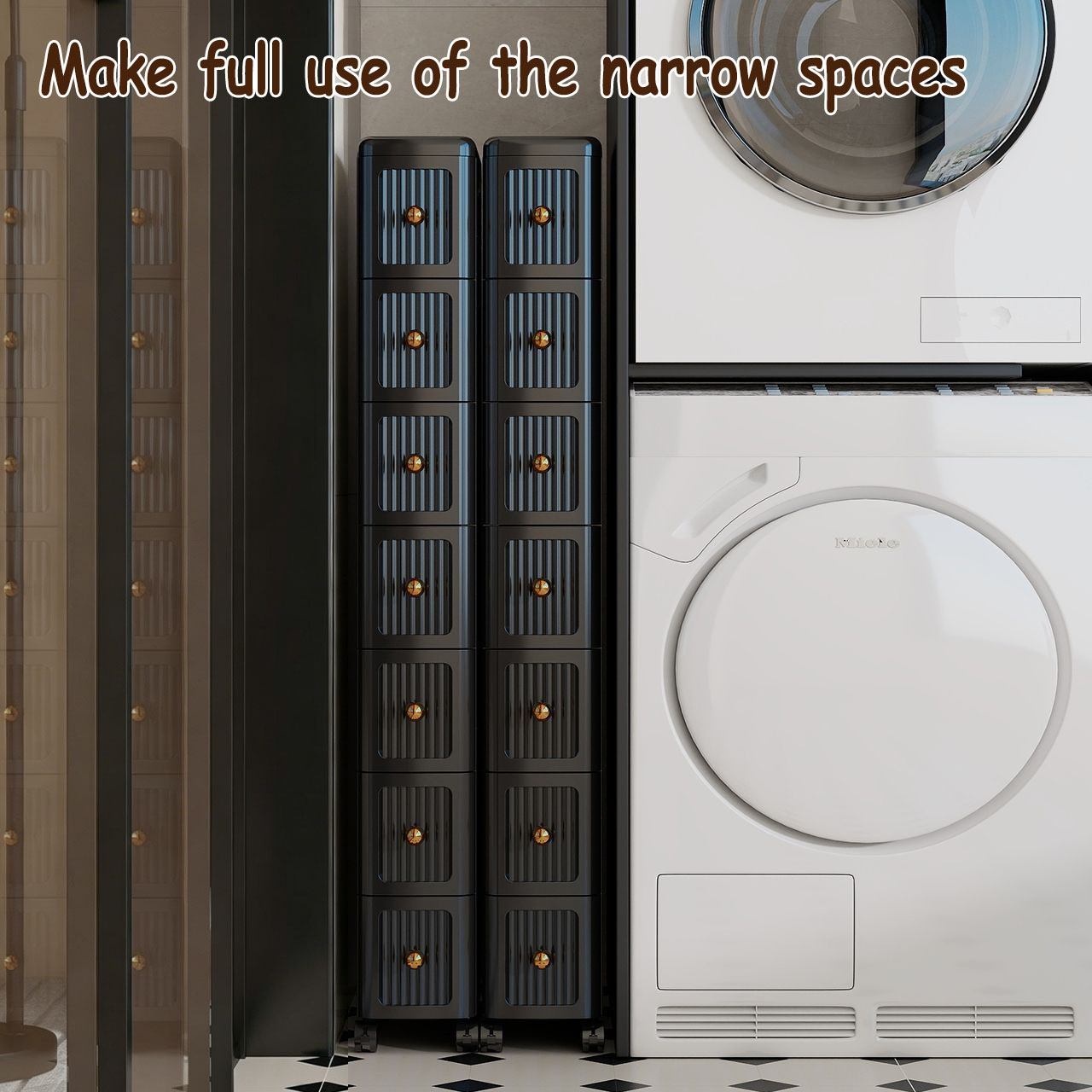 Meuble de rangement à tiroirs  - Kitchen Appliances Cabinet avis et prix