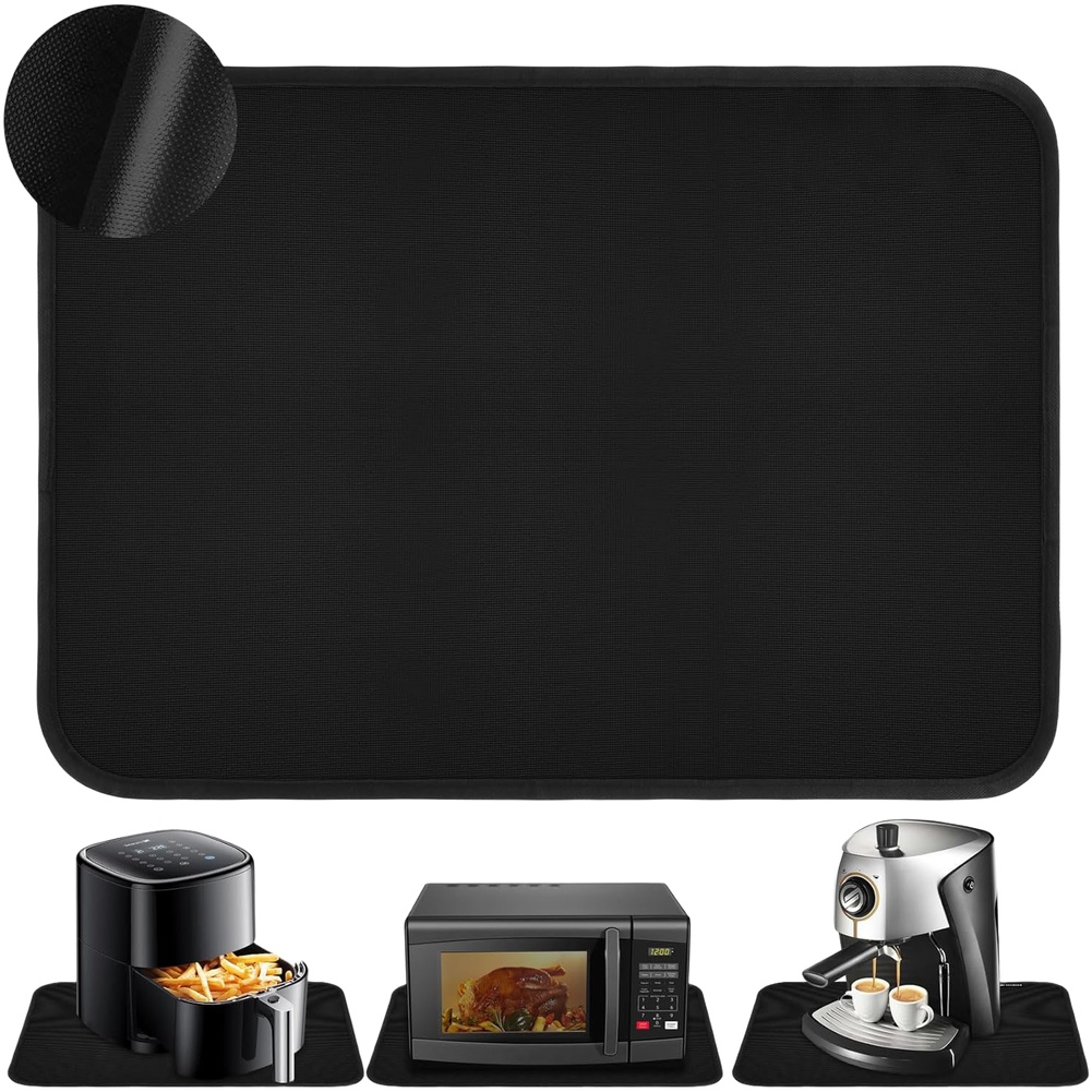 Tapis noir pour appareils de c - Kitchen Appliances In avis et prix