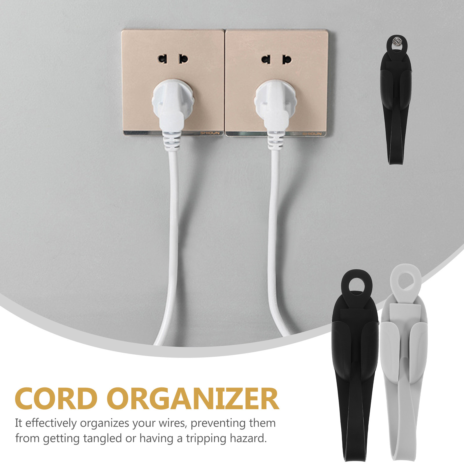 Lot de 6 organiseurs de câbles - Kitchen Appliances Extension Cord avis et prix