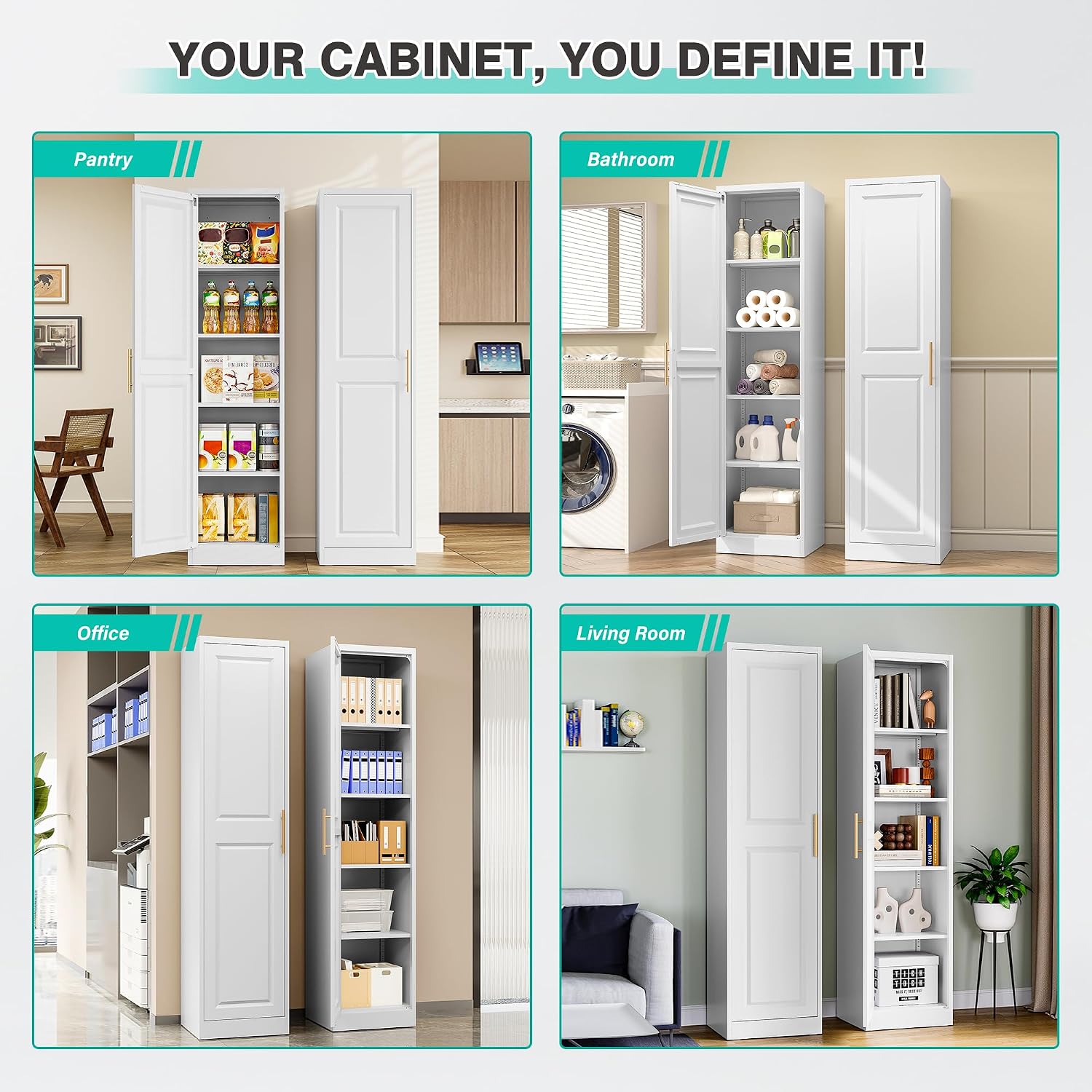 Armoire de rangement étroite e - Kitchen Appliances Cabinet avis et prix